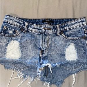 Forever 21 Jean Shorts